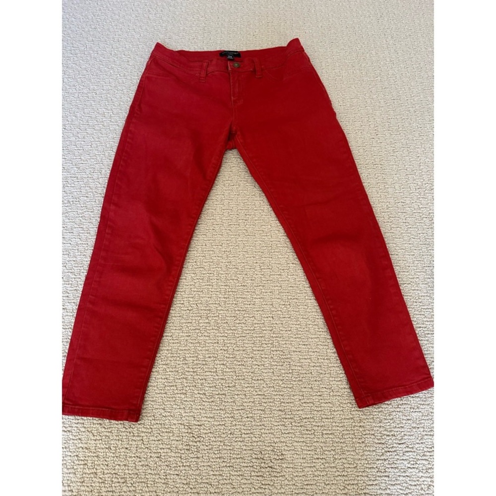 Banana Republic Dark Red Jeggings